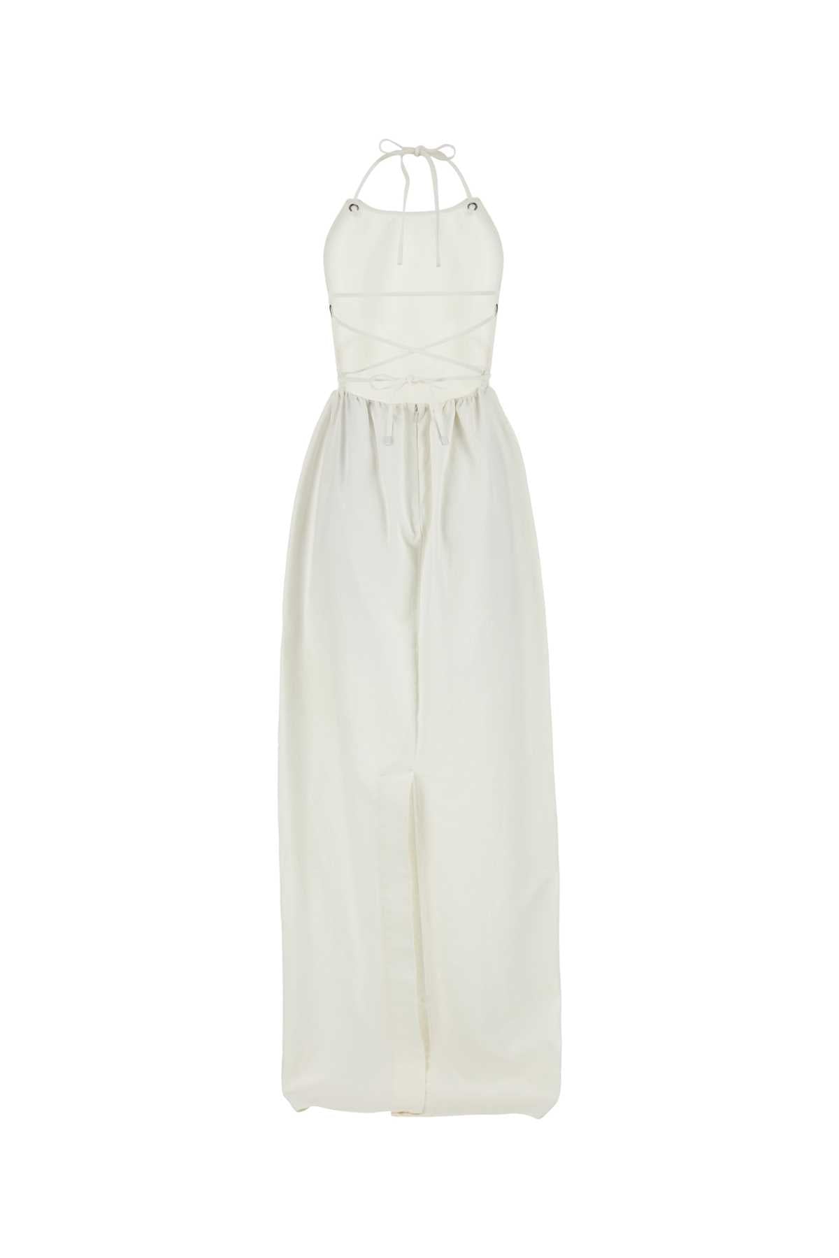 MAX MARA Chic White Denim Dress