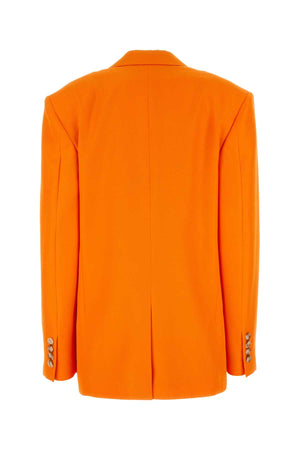 STELLA McCARTNEY Fluo Orange Oversized Blazer