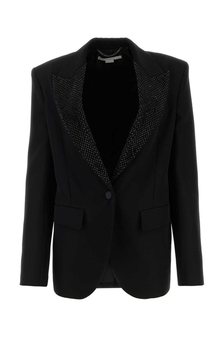 STELLA McCARTNEY Elegant Black Wool Blazer for Women