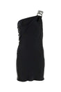 STELLA McCARTNEY Elegant Black Satin Mini Dress for Women