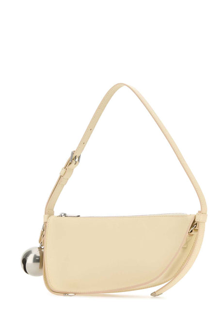 BURBERRY Mini Leather Shield Shoulder Handbag