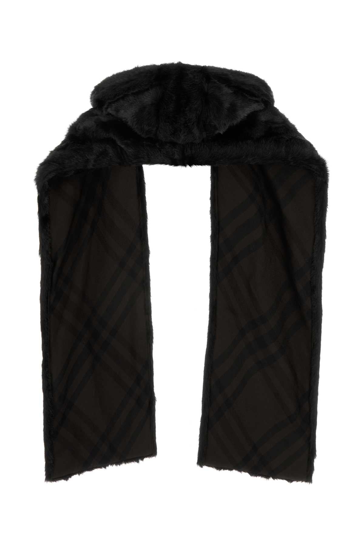 BURBERRY Luxurious Eco Fur Scarf - 210 cm x 30 cm