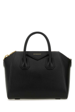 GIVENCHY Mini Black Leather Antigona Handbag