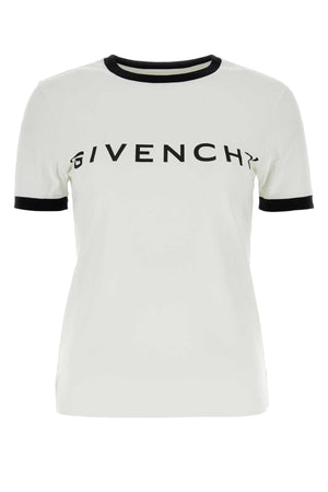 GIVENCHY Essential Stretch Cotton T-Shirt for Women