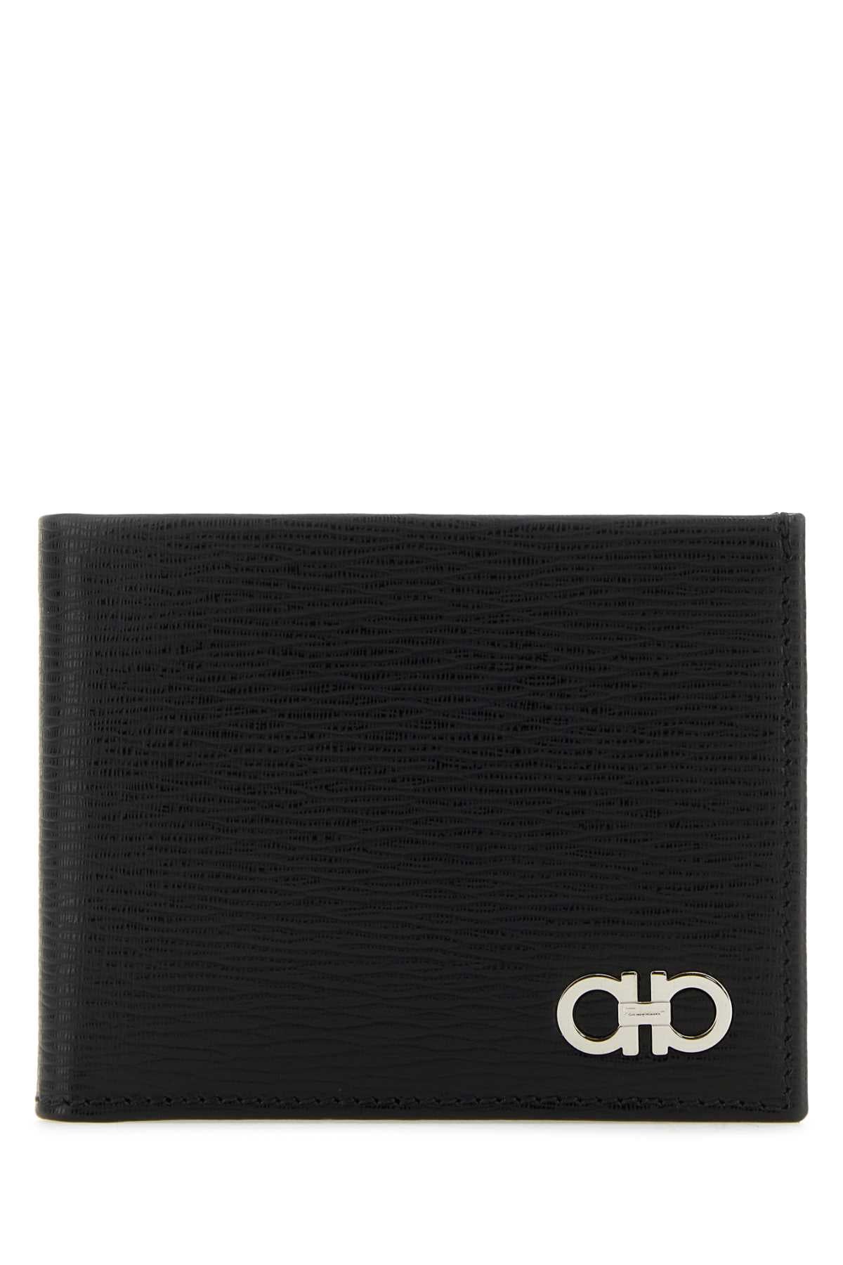 SALVATORE FERRAGAMO Mini Leather Wallet for Men - Stylish Accessory