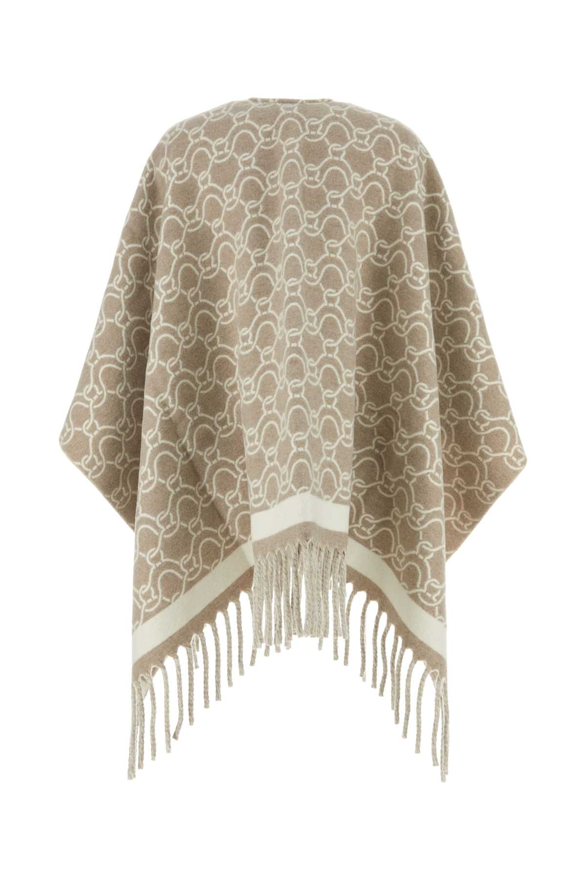 SALVATORE FERRAGAMO Embroidered Wool Cape for Women