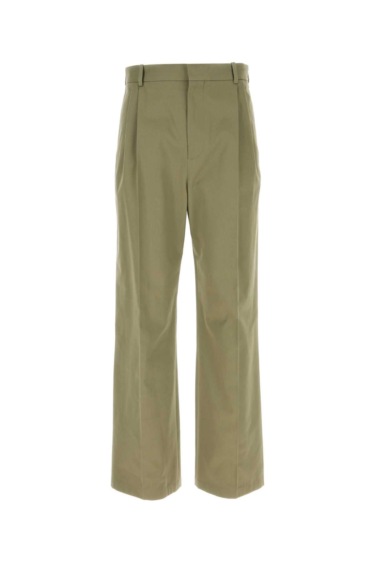 LOEWE Classic Military-Inspired Cotton Pants for Men