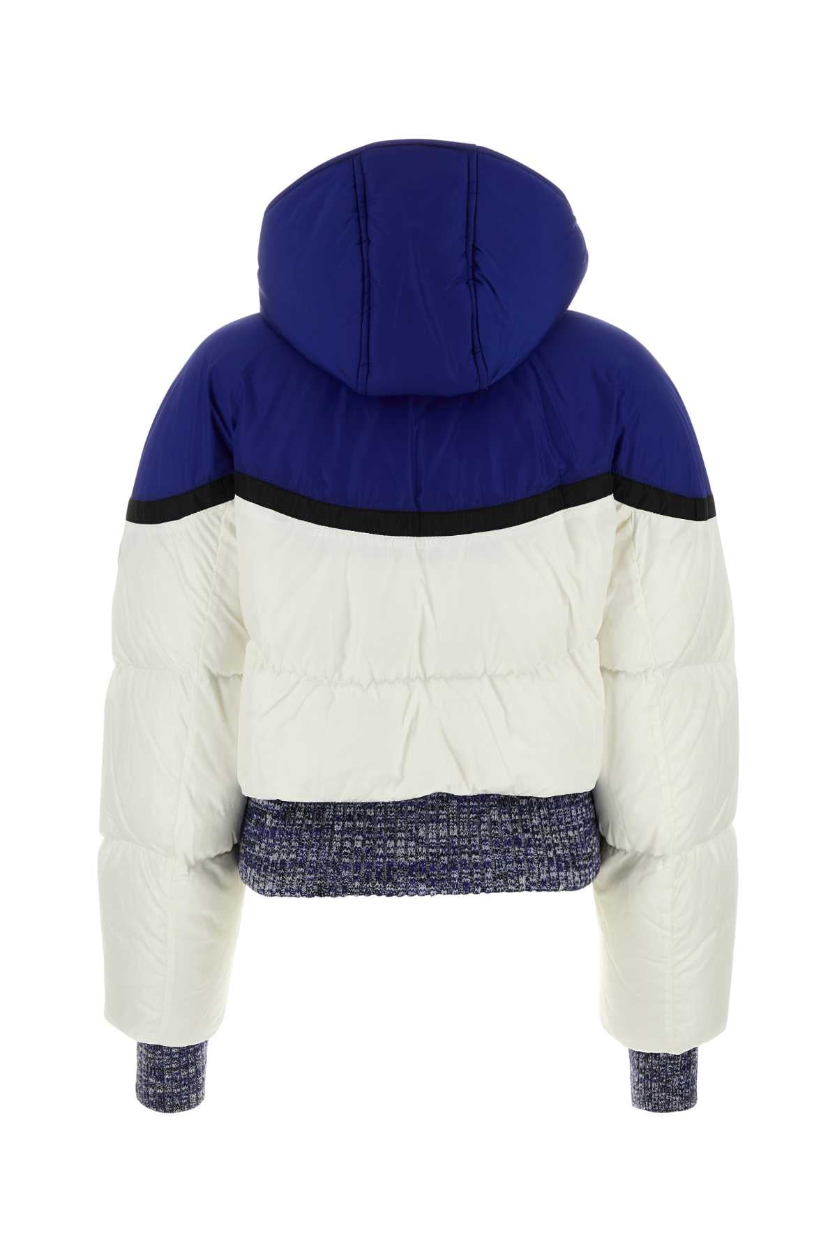 CHLOE Two-Tone Nylon Down Jacket for Women