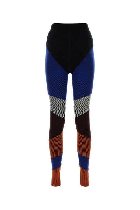 CHLOE Multicolor Stretch Wool Blend Leggings (Sizes Available)