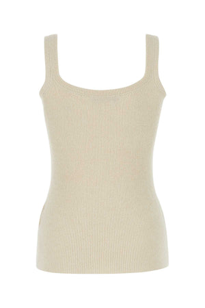 VALENTINO GARAVANI Silk Tank Top for Women - Elegant Beige