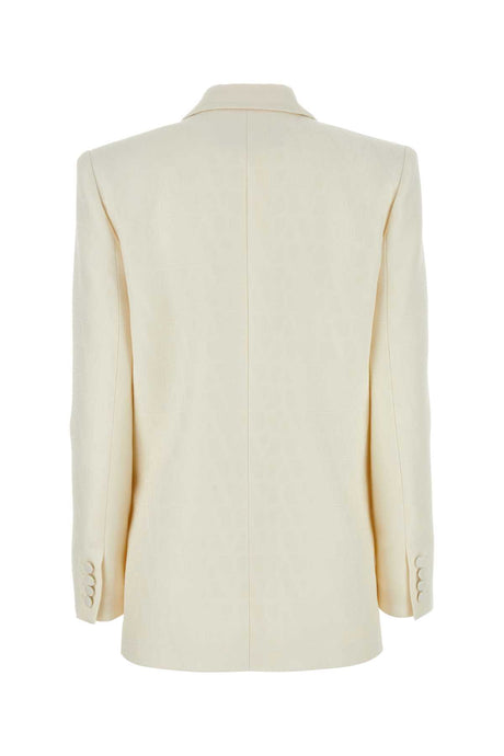 VALENTINO GARAVANI Ivory Crepe Blazer