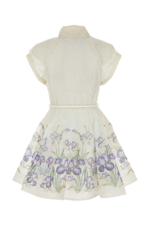 ZIMMERMANN Floral Printed Mini Shirt Dress