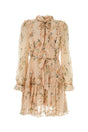 ZIMMERMANN Floral Printed Silk Mini Dress