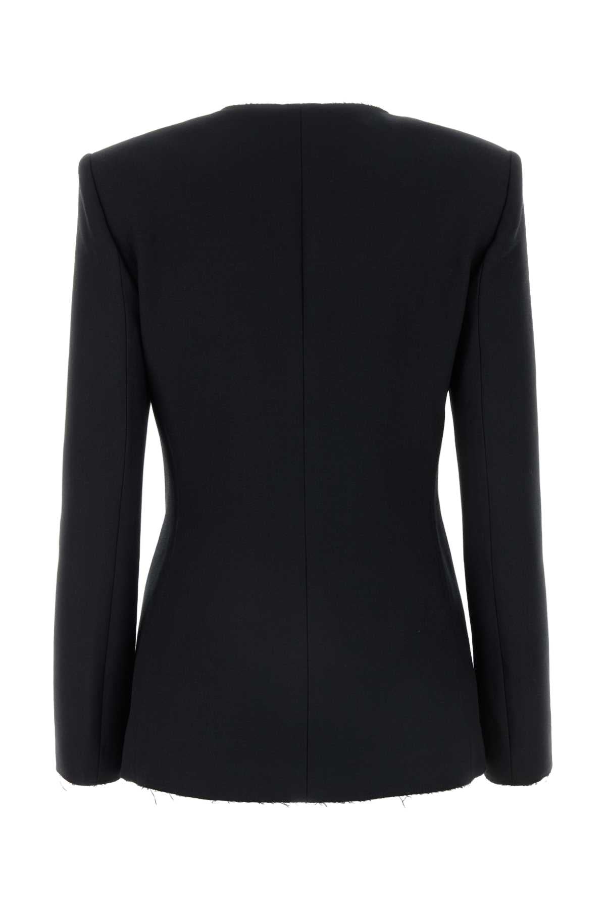 MSGM Chic Black Blazer