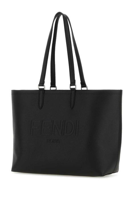 FENDI Leather Rome Shopping Handbag - 40 cm x 30 cm x 15 cm