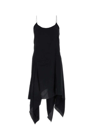 KIKO KOSTADINOV Elegant Black Acetate Blend Mini Dress