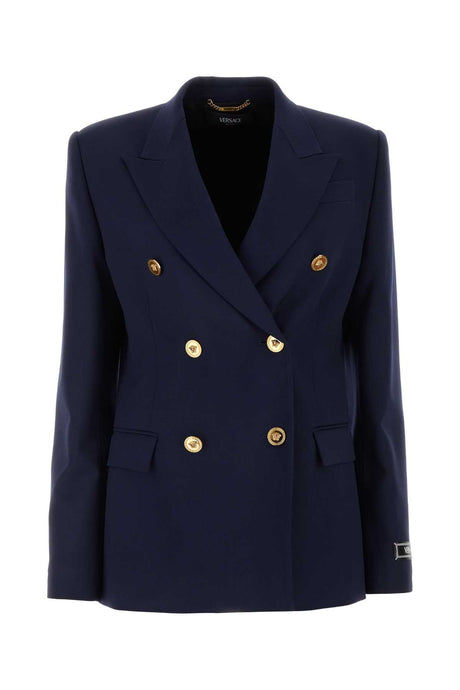 VERSACE Elegant Stretch Wool Blazer for Women