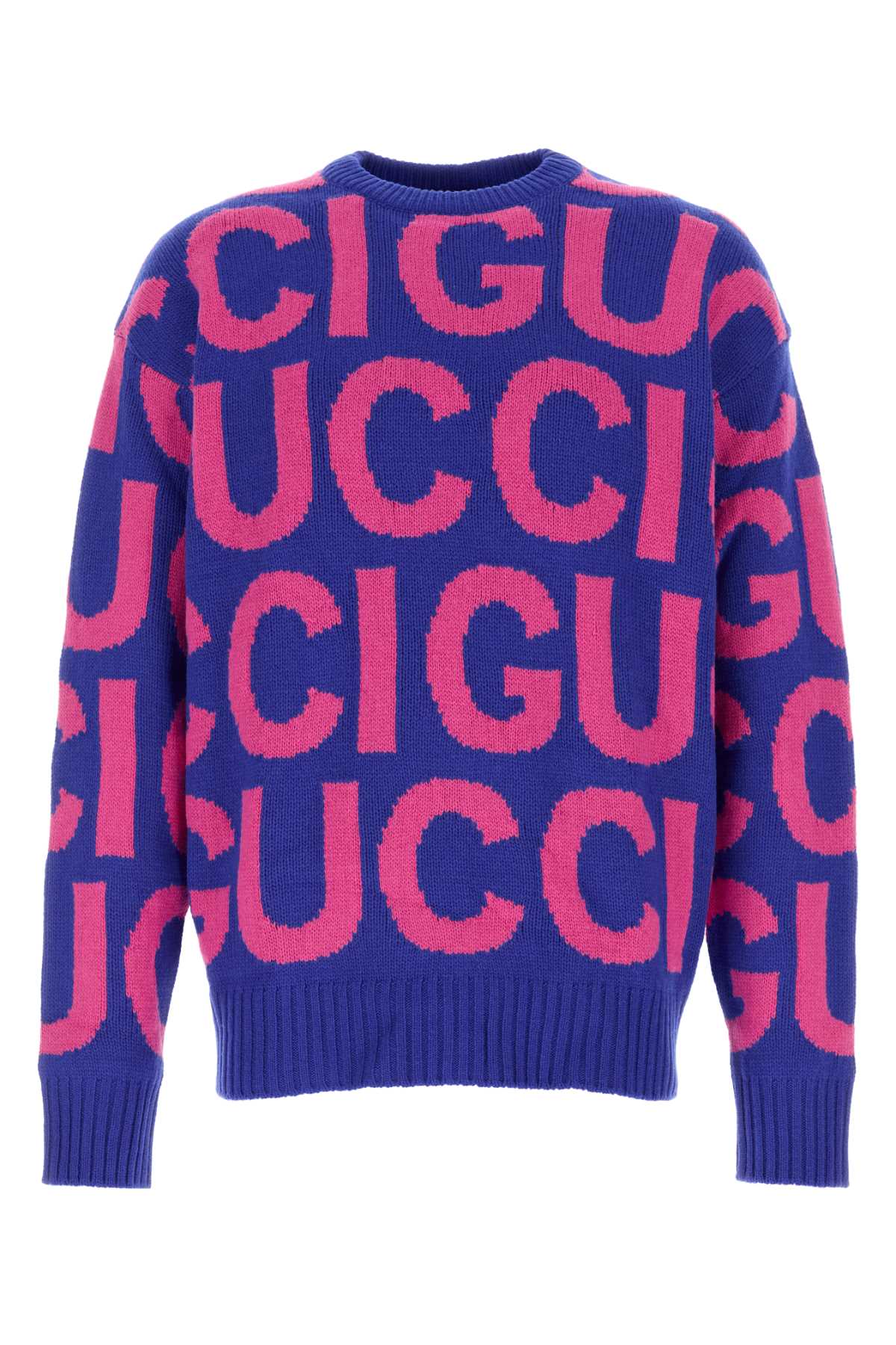 GUCCI Embroidered Wool Sweater for Men