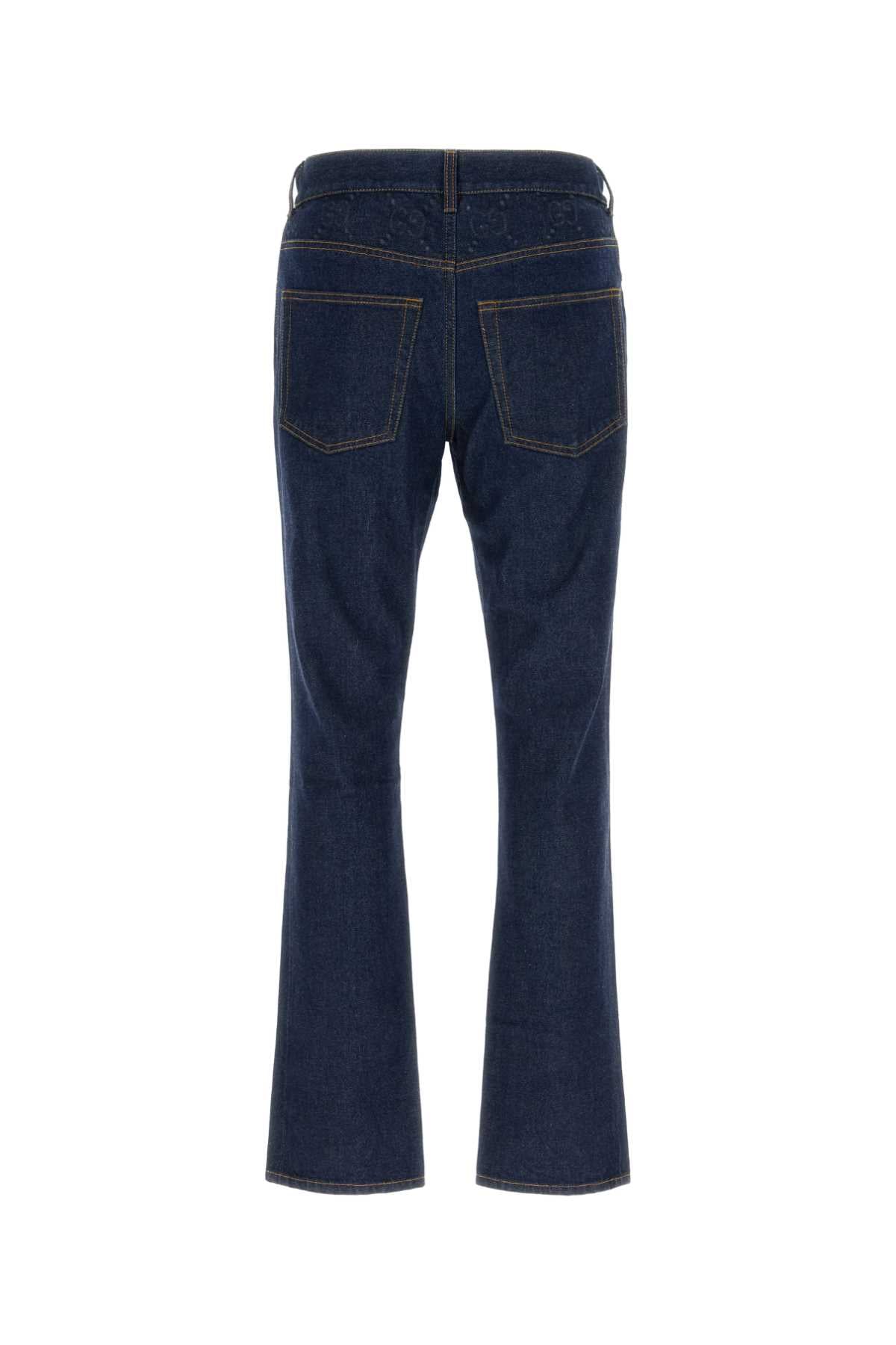 GUCCI Stylish Blue Denim Jeans for Men