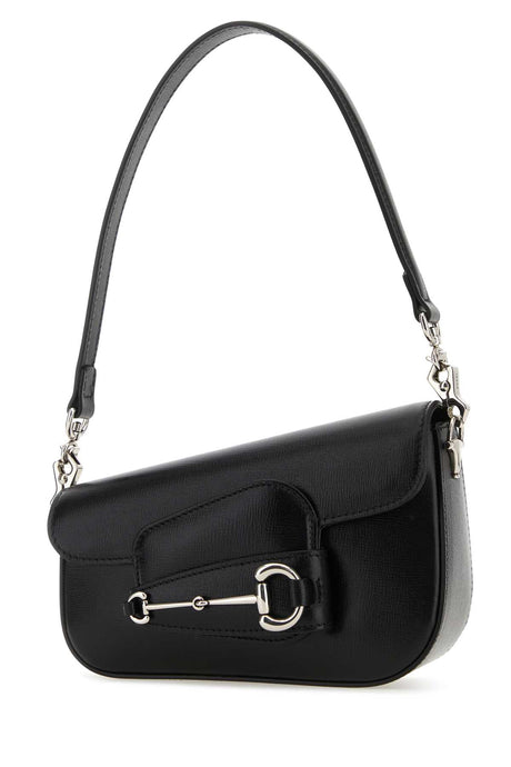 GUCCI Mini Leather Handbag with Horsebit Detail