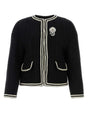 GUCCI Elegant Black Tweed Blazer for Women