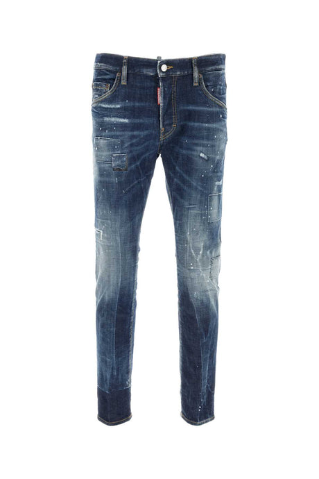 DSQUARED Stretch Denim Skater Jeans for Men