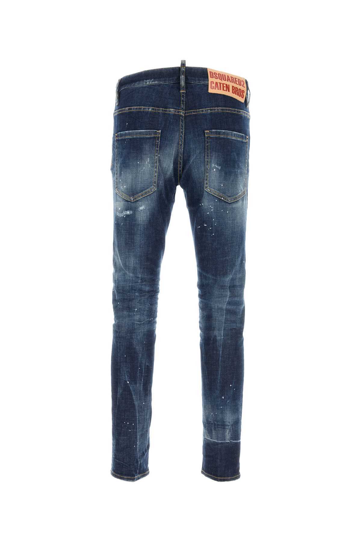 DSQUARED Stretch Denim Skater Jeans for Men