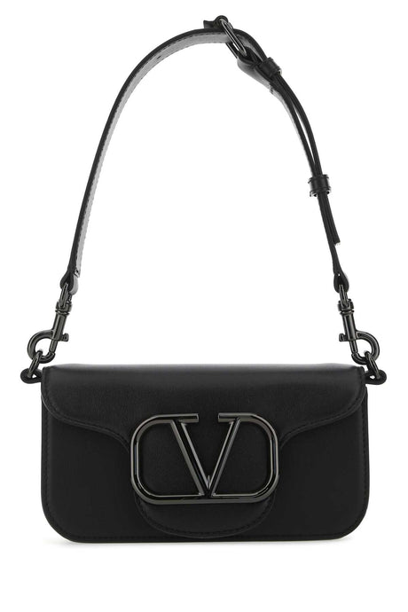 VALENTINO GARAVANI Mini Black Leather Crossbody Handbag