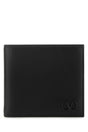 VALENTINO GARAVANI Mini Black Leather Wallet for Men