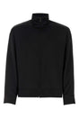 VALENTINO GARAVANI Classic Black Satin Sweatshirt for Men