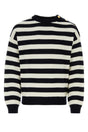 VALENTINO GARAVANI Embroidered Cotton Blend Sweater for Men