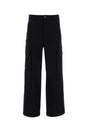 VALENTINO GARAVANI Men's Black Stretch Cargo Pants