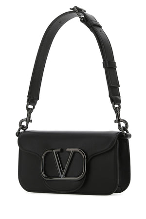 VALENTINO GARAVANI Mini Black Leather Crossbody Handbag