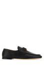 VALENTINO GARAVANI Classic Black Leather VLogo Loafers