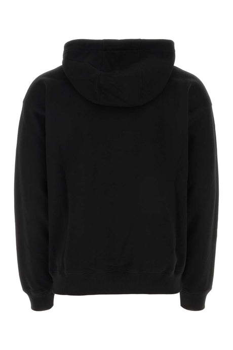 VERSACE Classic Black Cotton Sweatshirt for Men