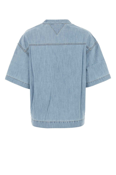 BOTTEGA VENETA Denim Blouse for Women - A Timeless Wardrobe Essential