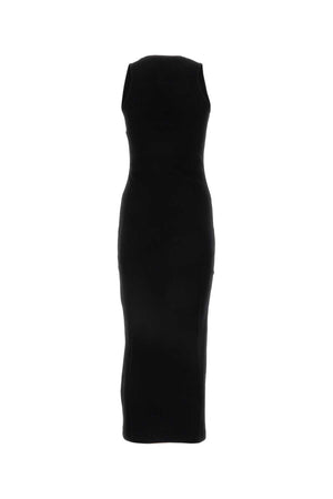 GIVENCHY Chic Black Stretch Cotton Dress for Women