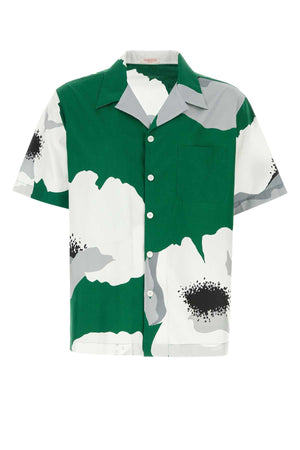 VALENTINO GARAVANI Floral Printed Cotton Shirt - Perfect for Any Occasion