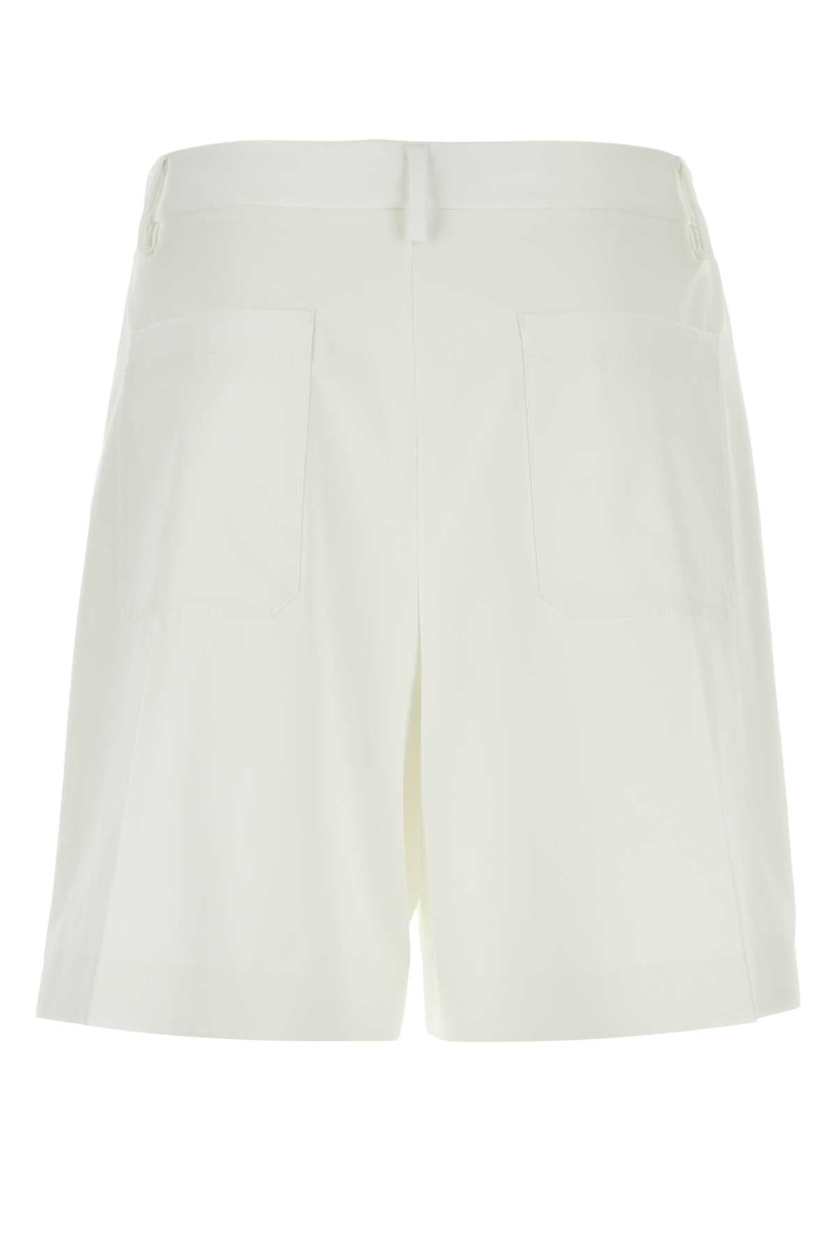 VALENTINO GARAVANI Elegant Wool Blend Bermuda Shorts