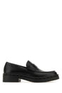 VALENTINO GARAVANI Sophisticated Black Leather Rockstud Loafers for Men