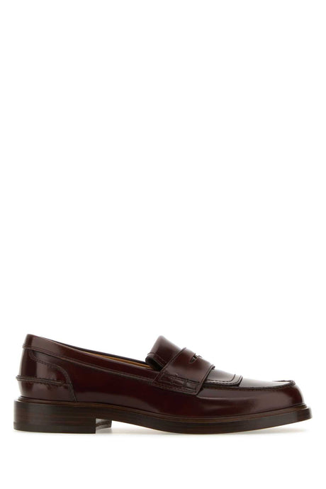 TOD'S Elegant Leather Penny Loafers for Women