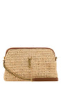 SAINT LAURENT Mini Raffia Gaby Crossbody Handbag