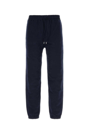 SAINT LAURENT Cotton Joggers for Men - Dark Blue