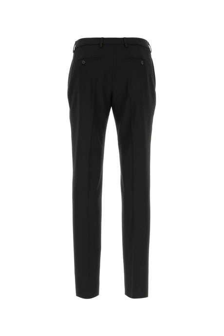 SAINT LAURENT Elegant Black Wool Pants for Men