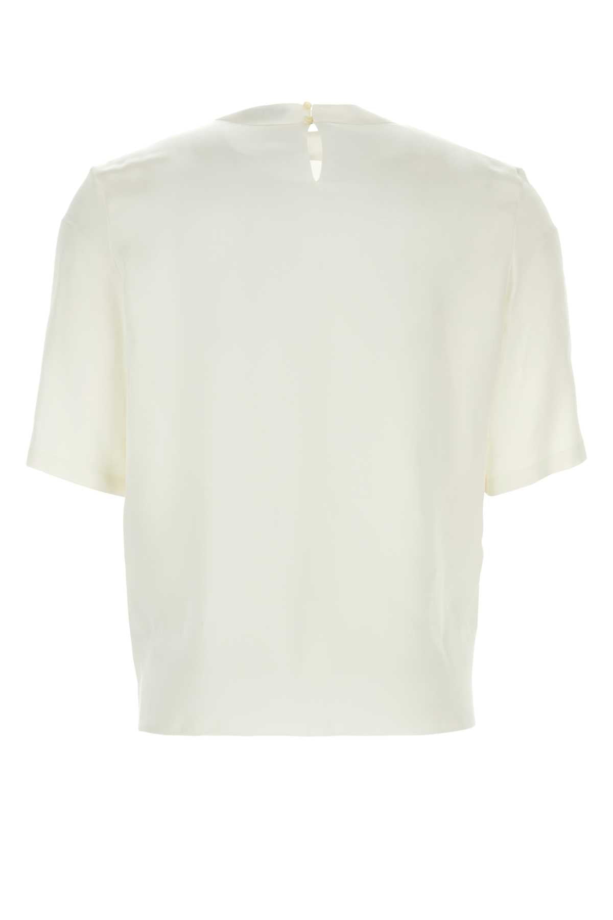 SAINT LAURENT Silk T-Shirt for Stylish Men