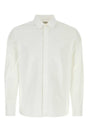 SAINT LAURENT Classic White Poplin Shirt for Men