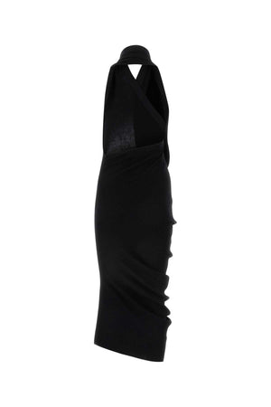 FENDI Elegant Black Cotton Blend Dress - 24S Season