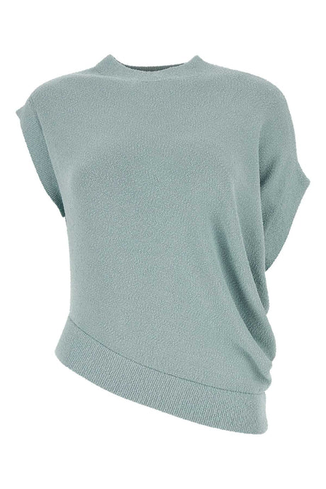 FENDI Viscose Blend Light Blue Top