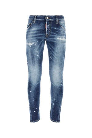 DSQUARED Stretch Denim Sexy Twist Jeans