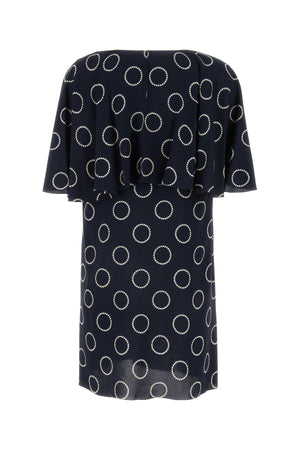 PRADA Chic Printed Crepe Dress